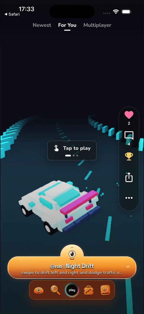Night Drift in the Slop feed