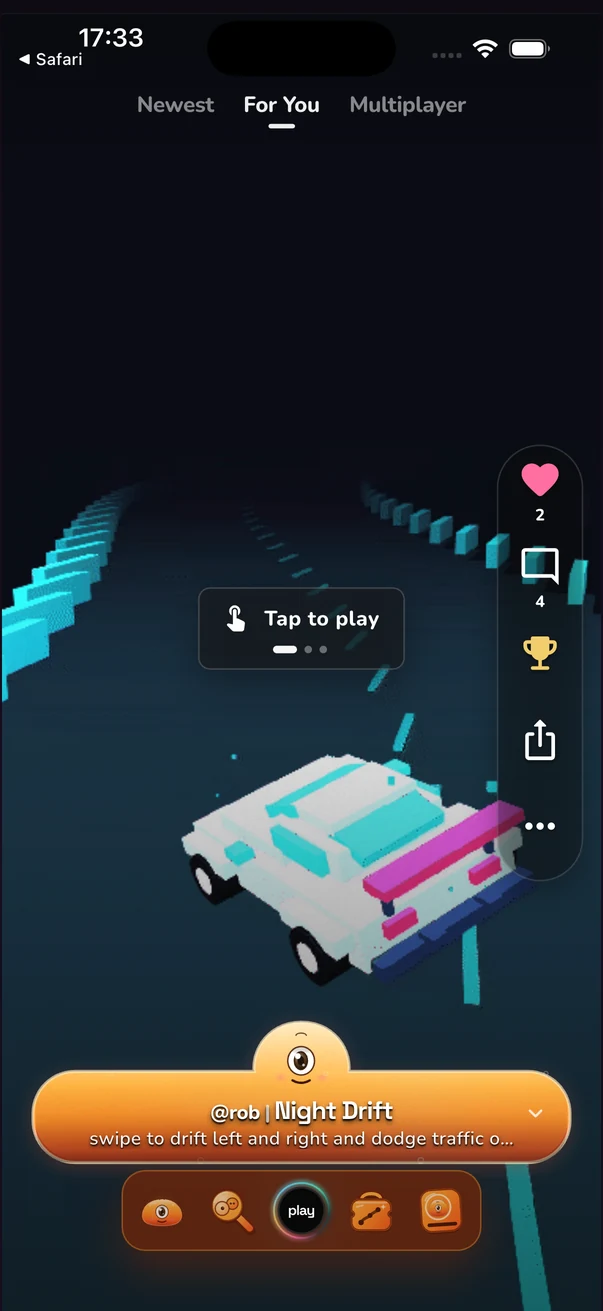 Night Drift game card